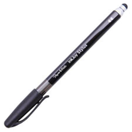 Vertex 2-in-1 InkJoy Stylus Pen; Black VE875420